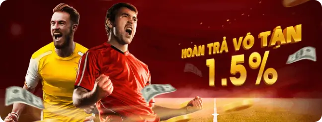 Hoàn trả 1.5%